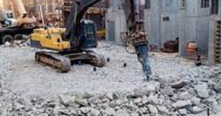 Демонтаж фундамента цена от 2003 руб. | снос старого фундамента заказать в Арсеньеве
